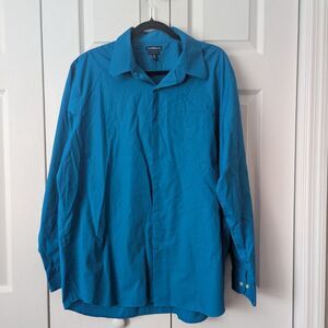 Men's Croft & Barrow Classic-Fit Button-Down Collar Long Sleeve Dress Shirt XL